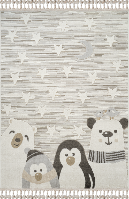 Rugs Depot Multicolor Kids KI002 Area Rug – 100% Polyester, Non‑Shed, Easy‑Clean, Durable | Bedroom, Study, Kids Room, Entryway