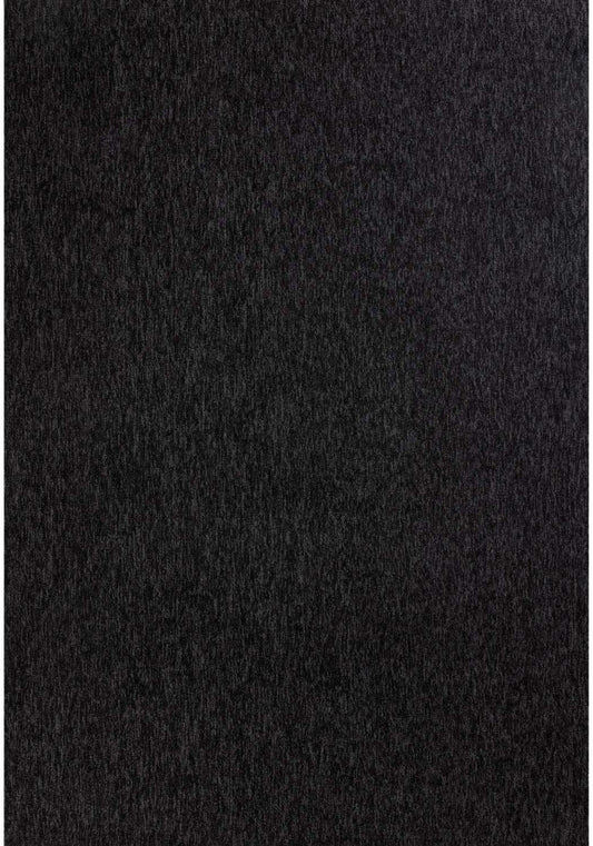 Flex Dark Grey Low Pile Solid Rug