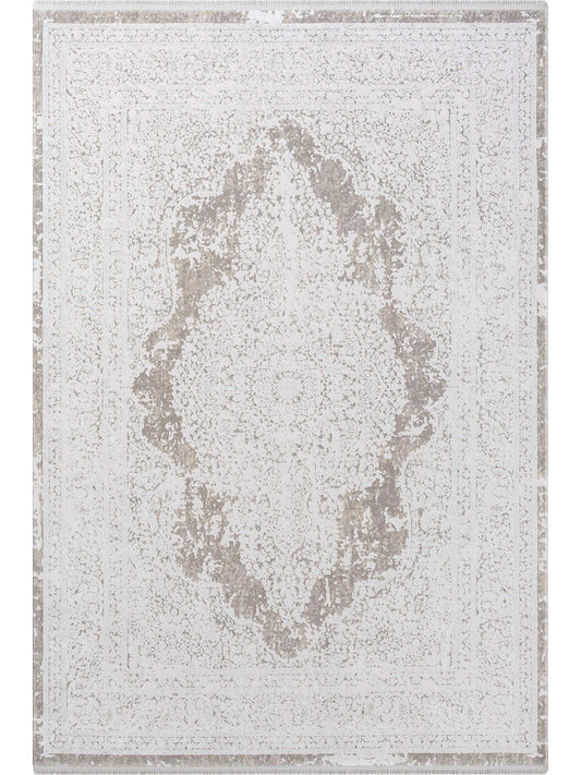 Rugs Depot Beige Modern MD001 Area Rug – Durable Synthetic Fibres, Non‑Shed, Easy‑Clean, Durable | Bedroom, Study, Kids Room, Entryway