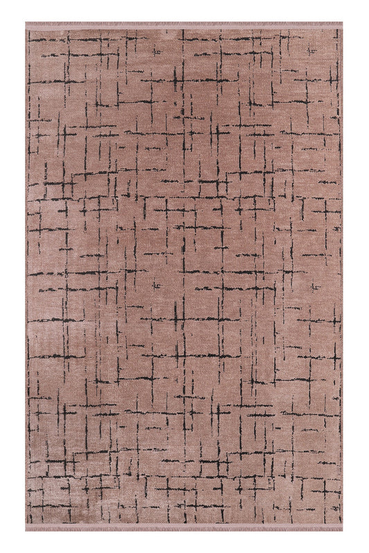 Machine Washable Rug NT201 – BROWN Soft Chenille