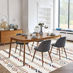 RUGS DEPOT Area Rug for Living Room, Bedroom & Hallway – Soft & Durable Low Pile Area Rugs – Bohemian, Aztec & Boho Style – Pet & Kid-Friendly, Ideal for High-Traffic Areas (Copy)