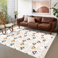 RUGS DEPOT Area Rug for Living Room, Bedroom & Hallway – Soft & Durable Low Pile Area Rugs – Bohemian, Aztec & Boho Style – Pet & Kid-Friendly, Ideal for High-Traffic Areas (Copy)