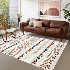 RUGS DEPOT Area Rug for Living Room, Bedroom & Hallway – Soft & Durable Low Pile Area Rugs – Bohemian, Aztec & Boho Style – Pet & Kid-Friendly, Ideal for High-Traffic Areas (Copy)