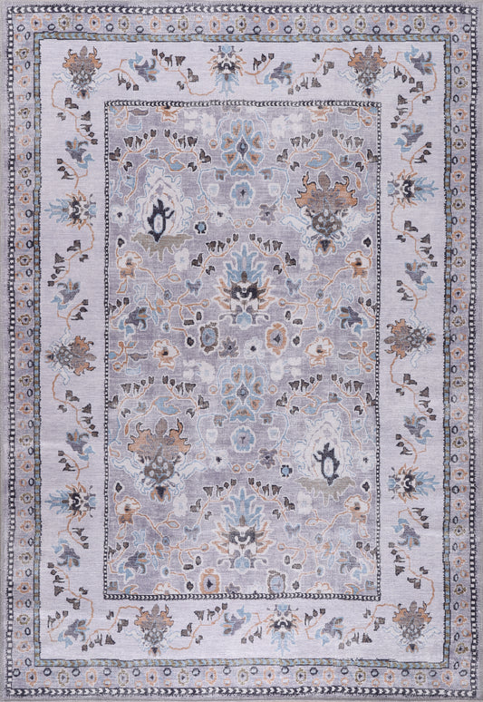 Rugs Depot Kilim Red Medallion Washable Rug Design LD0015