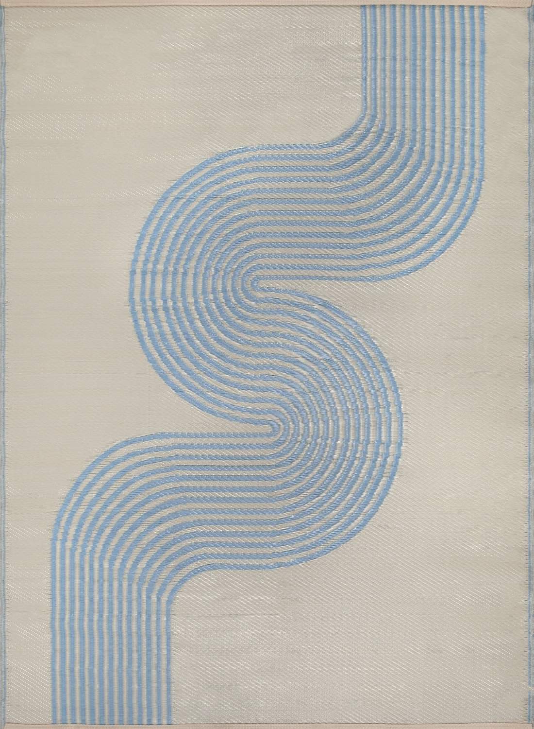 Urban Outdoor Rug Blue & Beige | 1010 — room photo 2