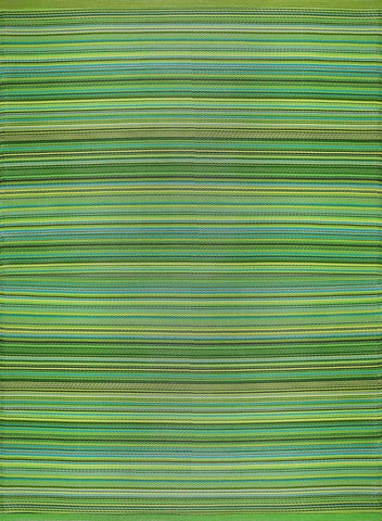 Rainbow Outdoor Rug Green | 1020