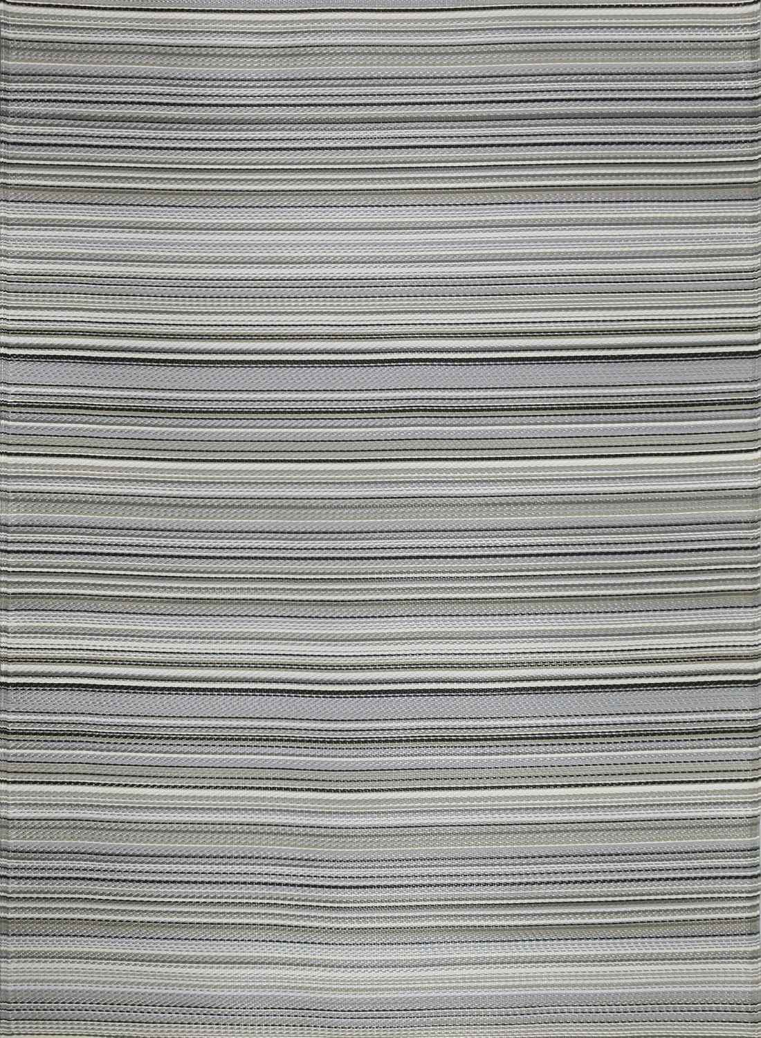 Rainbow Outdoor Rug Grey | 1020 — top view
