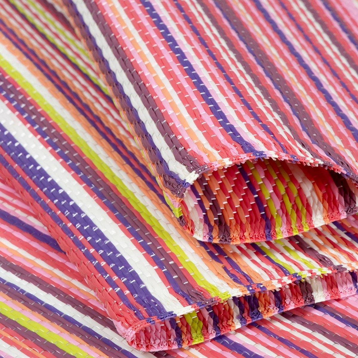 Rainbow Outdoor Rug Pink | 1020 — room photo 2