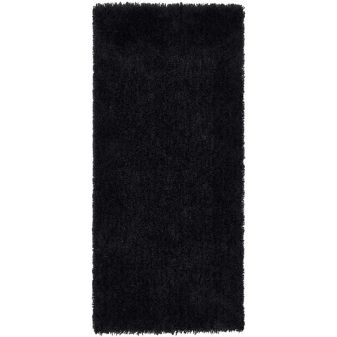 Chicago Black Shaggy Rug