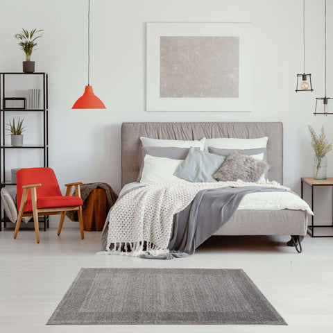 Ephesus Modern Grey Rugs | 7437G