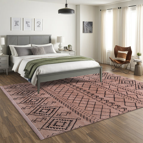 Machine Washable Rug RW1801 – BROWN Soft Chenille
