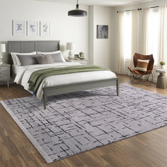 Machine Washable Rug NT201 – GREY Soft Chenille