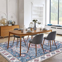 Rugs Depot - Tribal Multicolor Geometric Washable Rug, Design NL1016