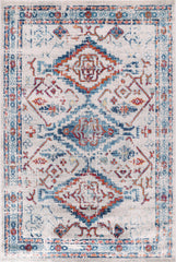 Vintage Area Rug 7661 – Tribal Distressed Terracotta