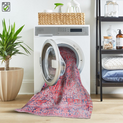 Rugs Depot Traditional Medallion Washable Rug Design NL1001