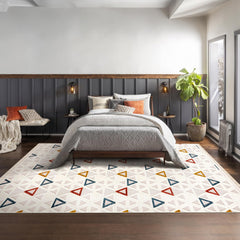 RUGS DEPOT Area Rug for Living Room, Bedroom & Hallway – Soft & Durable Low Pile Area Rugs – Bohemian, Aztec & Boho Style – Pet & Kid-Friendly, Ideal for High-Traffic Areas (Copy)