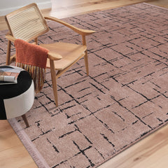 Machine Washable Rug NT201 – BROWN Soft Chenille