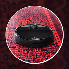 Rugs Depot NH1317 – Machine Washable Bokhara Red Rug | Classic Geometric Oriental Carpet for Living Room & Bedroom