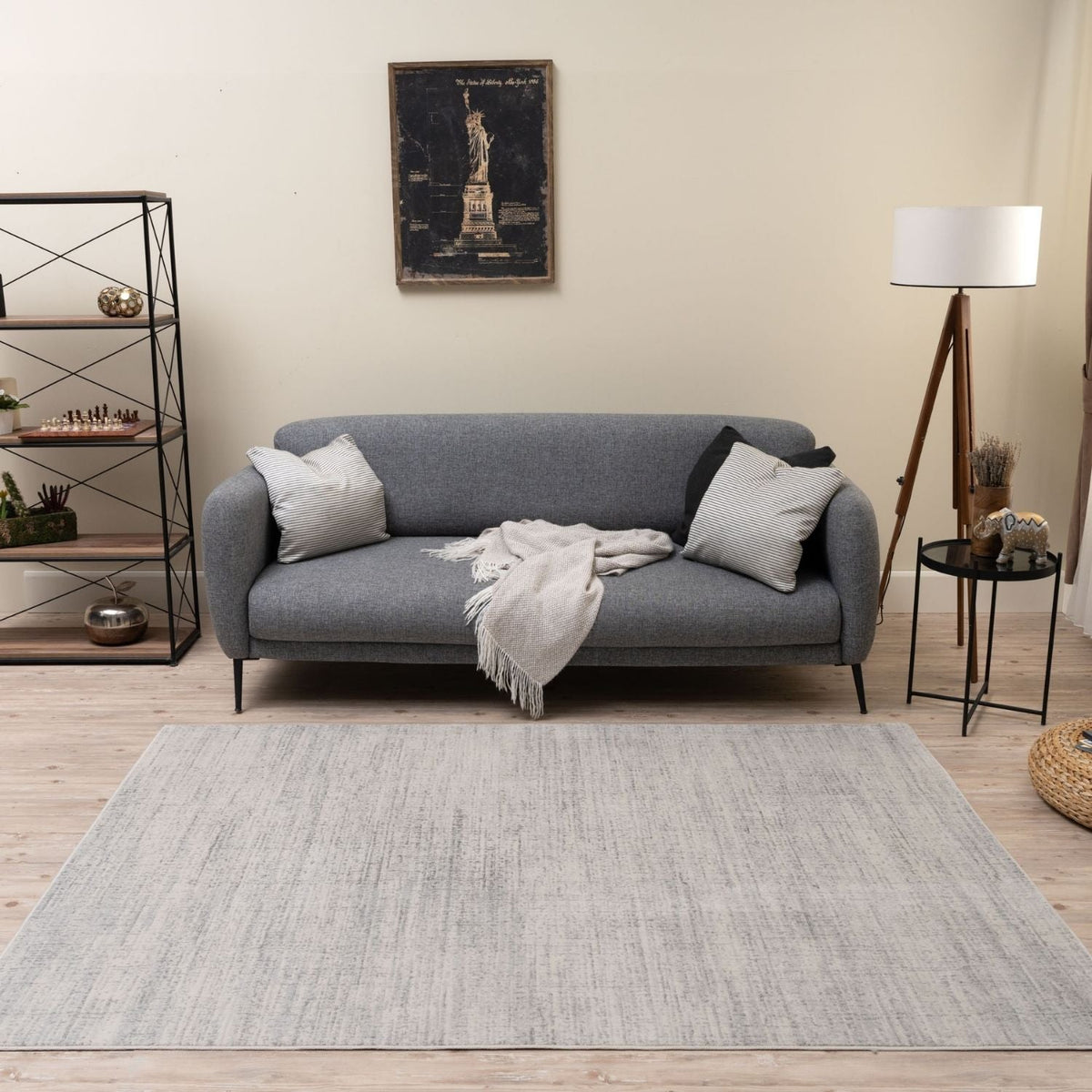 Montana Cream & Grey Rug | 3800 — room photo 12