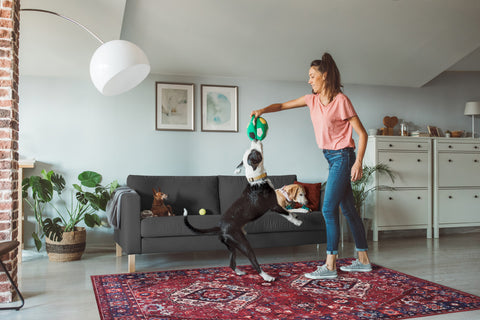 Rugs Depot Geometric Black & White Patchwork Washable Rug Design 1307