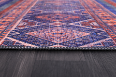 Rugs Depot Modern Purple Floral Washable Rug Design 1322M