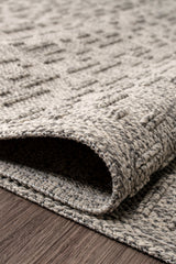 Rugs Depot Grey Kilim Flatweave Bravvo BR005 Area Rug – Durable Synthetic Fibres, Bedroom, Study, Kids Room, Entryway