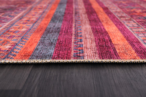 Rugs Depot Tribal Multicolor Geometric Washable Rug Design 1322