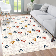 RUGS DEPOT Area Rug for Living Room, Bedroom & Hallway – Soft & Durable Low Pile Area Rugs – Bohemian, Aztec & Boho Style – Pet & Kid-Friendly, Ideal for High-Traffic Areas (Copy)