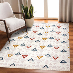 RUGS DEPOT Area Rug for Living Room, Bedroom & Hallway – Soft & Durable Low Pile Area Rugs – Bohemian, Aztec & Boho Style – Pet & Kid-Friendly, Ideal for High-Traffic Areas (Copy)