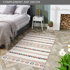 RUGS DEPOT Area Rug for Living Room, Bedroom & Hallway – Soft & Durable Low Pile Area Rugs – Bohemian, Aztec & Boho Style – Pet & Kid-Friendly, Ideal for High-Traffic Areas (Copy)