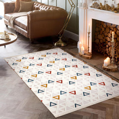 RUGS DEPOT Area Rug for Living Room, Bedroom & Hallway – Soft & Durable Low Pile Area Rugs – Bohemian, Aztec & Boho Style – Pet & Kid-Friendly, Ideal for High-Traffic Areas (Copy)