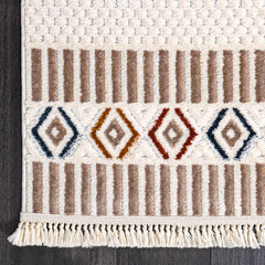 RUGS DEPOT Area Rug for Living Room, Bedroom & Hallway – Soft & Durable Low Pile Area Rugs – Bohemian, Aztec & Boho Style – Pet & Kid-Friendly, Ideal for High-Traffic Areas (Copy)