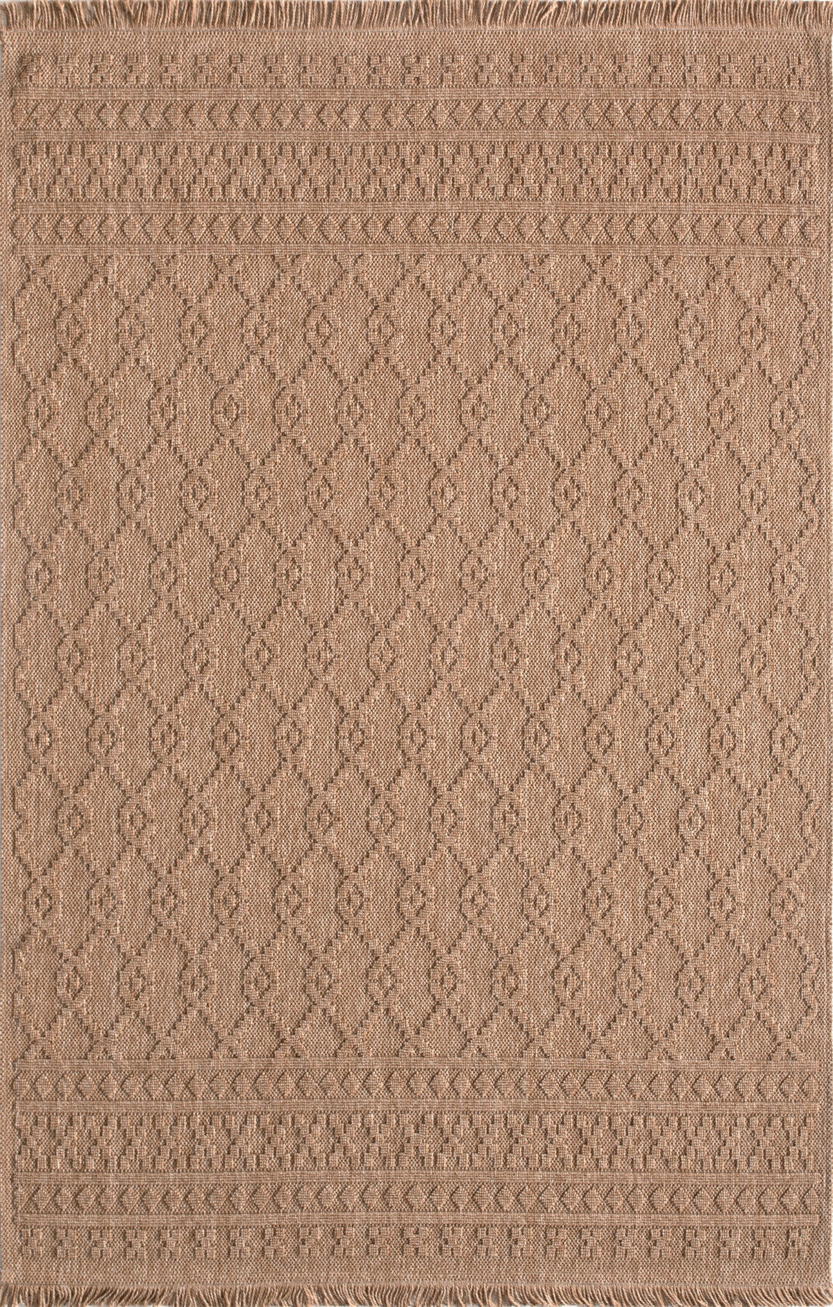Rugs Depot Beige Kilim Flatweave Bravvo BR003 Area Rug – Durable Synthetic Fibres, Bedroom, Study, Kids Room, Entryway