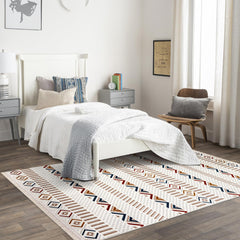 RUGS DEPOT Area Rug for Living Room, Bedroom & Hallway – Soft & Durable Low Pile Area Rugs – Bohemian, Aztec & Boho Style – Pet & Kid-Friendly, Ideal for High-Traffic Areas (Copy)