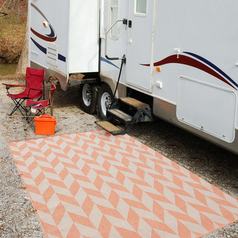 Ecology Outdoor Rug Orange | 600Or