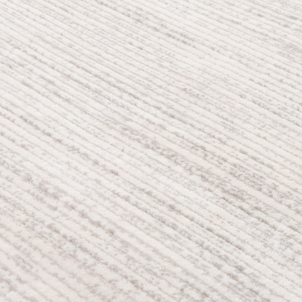Carmel Cream-Grey Striped Rug | 6010 — room photo 3