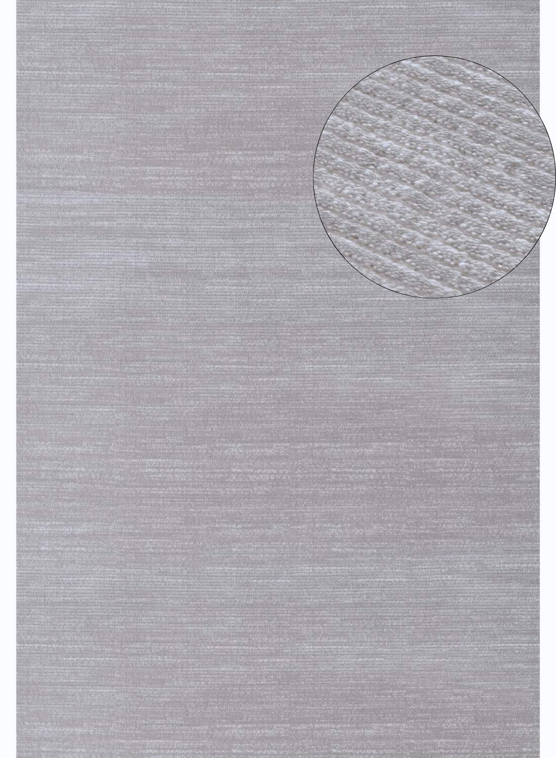 Carmel Grey-Cream Striped Rug | 6020 — top view