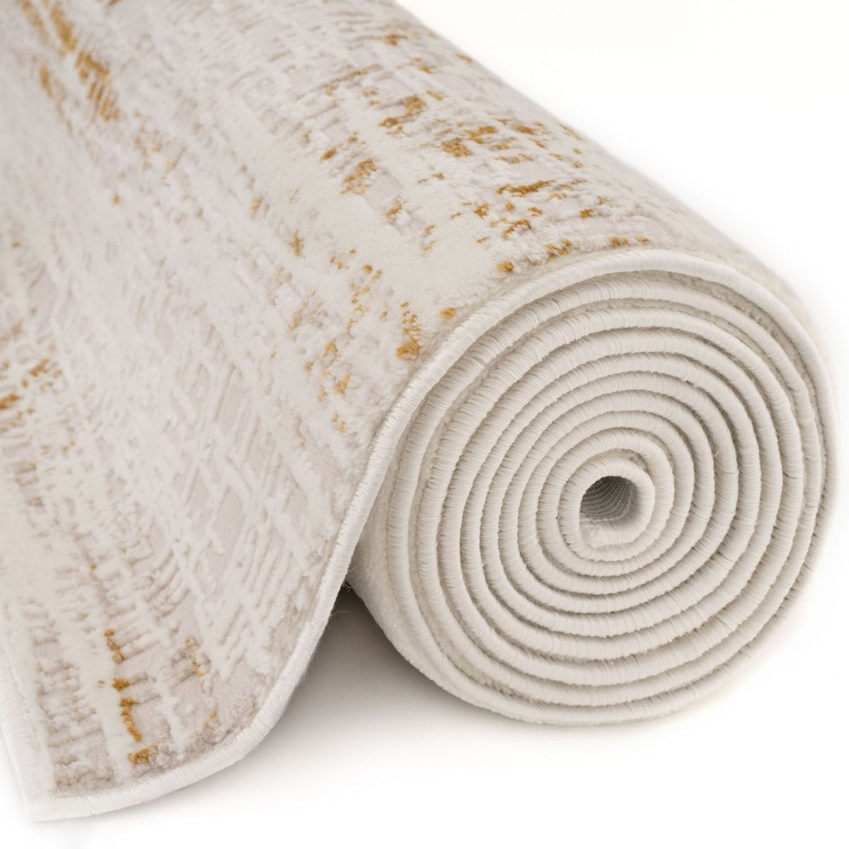 Carmel Cream-Gold Abstract Rug | 6030 — room photo 5