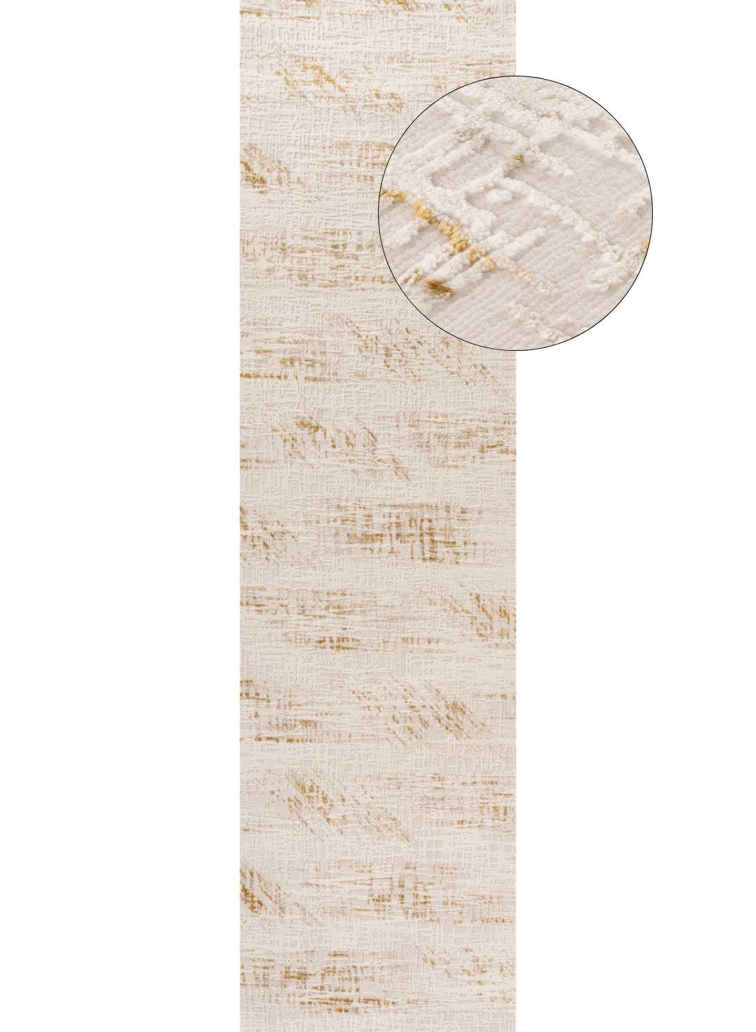 Carmel Cream-Gold Abstract Rug | 6030 — room photo 10