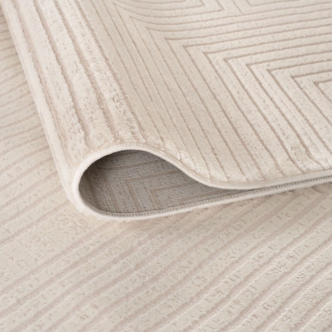 Carmel Cream Geometric Rug | 6040