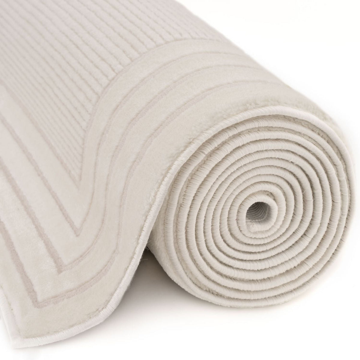 Carmel Cream Bordered Rug | 6060 — room photo 5