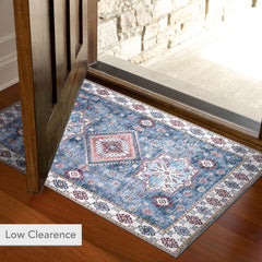 Rugs Depot - Tribal Multicolor Geometric Washable Rug, Design NL1016