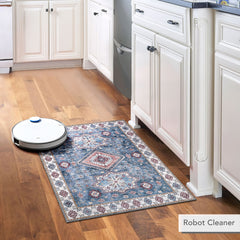 Rugs Depot - Tribal Multicolor Geometric Washable Rug, Design NL1016