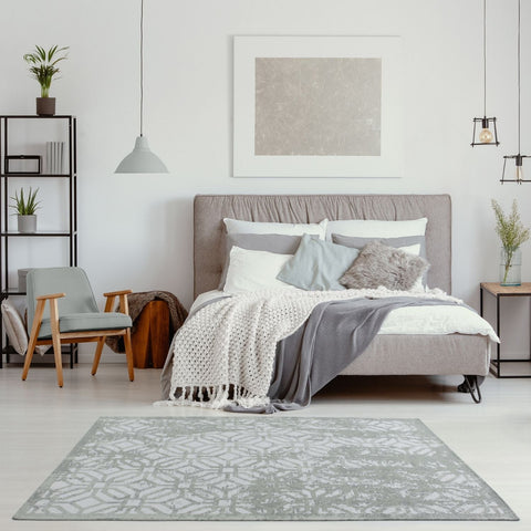 Washable Rug Carina Green | 6934