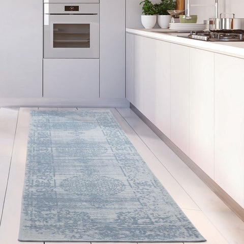 Washable Rug Carina Blue | 6945