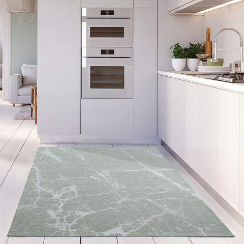 Washable Rug Carina Green | 6954