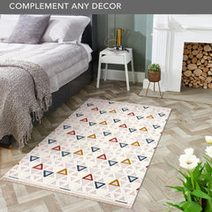 RUGS DEPOT Area Rug for Living Room, Bedroom & Hallway – Soft & Durable Low Pile Area Rugs – Bohemian, Aztec & Boho Style – Pet & Kid-Friendly, Ideal for High-Traffic Areas (Copy)