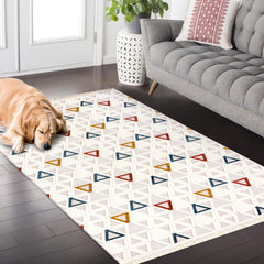 RUGS DEPOT Area Rug for Living Room, Bedroom & Hallway – Soft & Durable Low Pile Area Rugs – Bohemian, Aztec & Boho Style – Pet & Kid-Friendly, Ideal for High-Traffic Areas (Copy)