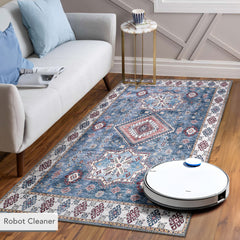 Rugs Depot - Tribal Multicolor Geometric Washable Rug, Design NL1016