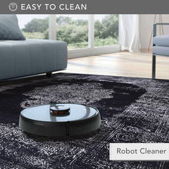 Rugs Depot Kilim Black and Gray Medallion Washable Rug Design 1319